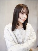 ボブレイヤーカット顔周りレイヤーウルフハッシュカット韓国