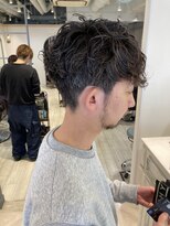 シェノン 赤羽店(CHAINON)&nbsp;メンズショートマッシュパーマスタイル赤羽美容室