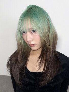 いろあそび 町田 ルーツカラー/ミント×ブラウン