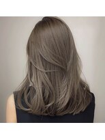 シェーン 仙台駅広瀬通店(schon) 透け感オリーブベージュ