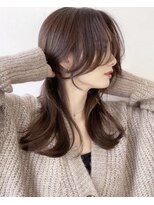 ユニカバイベル 御殿山店(unica by Belle) 韓国風ヘアロングの上手い美容室顔周りのゆるレイヤー
