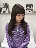 ハイレイヤー　透明感ブラウンカラー