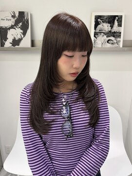 ゼスト ジグ(ZEST ZIGU) ハイレイヤー　透明感ブラウンカラー