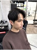 アップバングショート