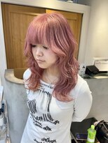 テトラ バイ ネオリーブ 横浜西口店(tetra by neolive)&nbsp;ピンクベージュ　ケアブリーチ2回　ハイトーン　横浜★