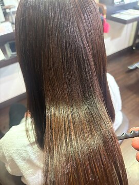 ヘアケアサロン シェーン(hair care salon Schon) 髪質改善トリートメント/ストレート/ロング/艶髪ブラウン
