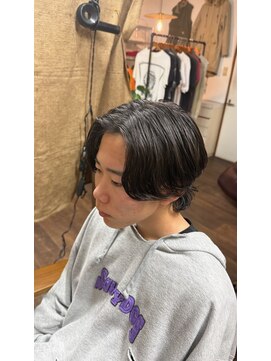 ギルド(Guild) ニュアンスパーマ センターパート メンズパーマ