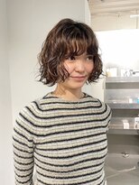 バルブ(BULB)&nbsp;ボブパーマ/パーマスタイリング/顔まわりレイヤー