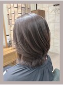 ◆明るめカラーで白髪ぼかし/アッシュベージュ/40代50代60代◆
