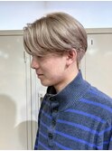 下北沢メンズカットブリーチカラーダブルカラーハイトーンカラー