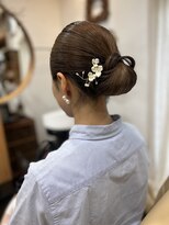 ナナホシ(NANAHOSI)&nbsp;ブライダル撮影　ヘアセット
