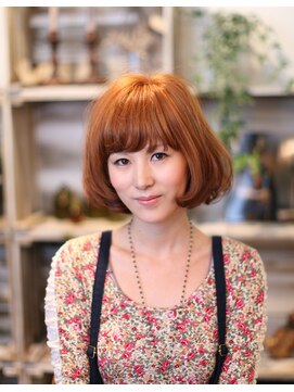 ニル(NiL) [ NiL ] オレンジベージュ×ボブ