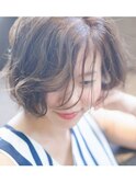 ふんわり小顔ショート