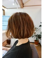 ビューティーサロン シュシュ(CHOU CHOU)&nbsp;これ、パーマ？くせ毛？簡単ユルボブ