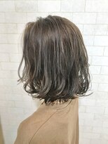 アルマヘア(Alma hair) 切りっぱなしボブ☆グレージュ