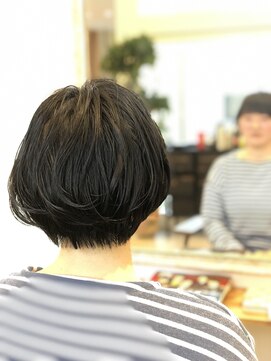 サロンドステージフォーヘアー(salon de stage for hair) ハンサムショート☆