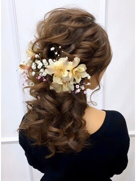 ヘアセットアップス(UP's) ☆大人な『ざっくりゆるふわボリューミー素敵ハーフアップ♪』☆