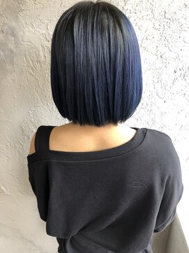 ヘアスタジオニコ(hair studio nico...) インディゴブルー★