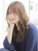大人可愛いゆるふわロング