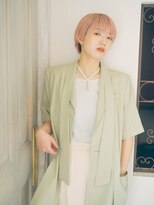 リィベ(Liibe)&nbsp;マッシュショート／ハイトーン／ダブルカラー