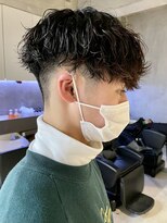 エリマ 調布(elima)&nbsp;波巻きスパイラル/重めマッシュ/刈り上げフェード/韓国マッシュ