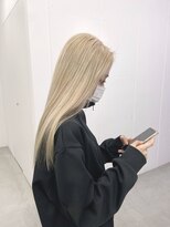 ネンドヘアー(nendo_hair)&nbsp;ブロンドカラー/ホワイトブロンド