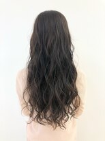 エヌプラス(N+)&nbsp;黒髪グラデヘアーオリーブグレー小顔に見せるヘアココアベージュ