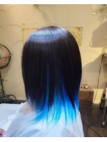 ルーチェ(Lu-ce)&nbsp;ダークグレー&スカイブルー