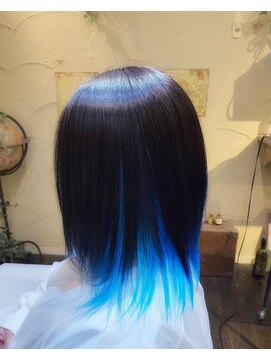 ルーチェ(Lu-ce) ダークグレー&スカイブルー