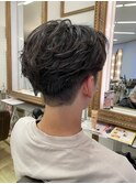 刈り上げマッシュ