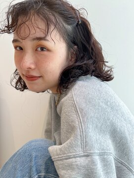 ルーイ(LOUIE) curly hair × ロブ