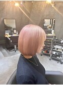 ハイトーンピンクボブ