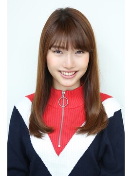 リリオス 中山店(Lirios) デザインカラー/前髪/オージュア/髪質改善/白髪染め/カラー/中山