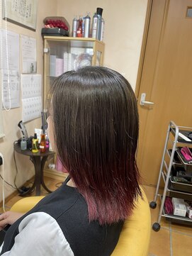 ククオブヘアー(KUKU of Hair) 毛先ダブルカラー