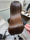 髪質改善ストレート
