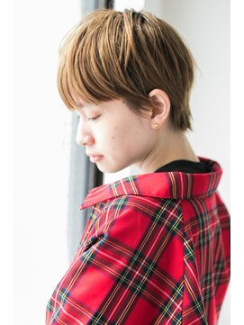 アントワープトーキョー(antwerp TOKYO) 韓国白髪ぼかしハイライトベージュ縮毛矯正髪質改善白髪染め