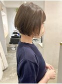 ショートボブ/前髪/マチルダボブ/前下がりショート/銀座