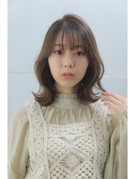 スノードロップ 高円寺店(Snowdrop) ウルフ/マチルダボブ/ピンクベージュ/インナーグレージュ/高円寺