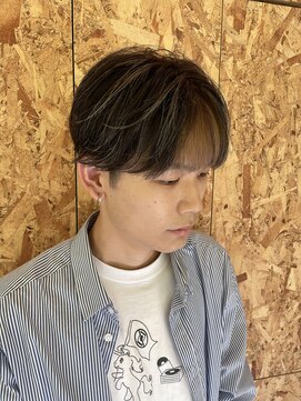 ラッドバイプティパ(rad...by petit-pas) ☆メンズ/シースルーマッシュ×ハイライトカラー/茨城/水戸/学割