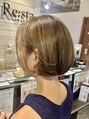 リスタバイネオリーブ 浅草(Re:sta by neolive)&nbsp;キレイに収まるボブ。似合うスタイルをご提案します 浅草/浅草駅