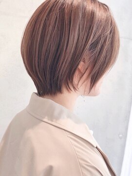 セイドット フクオカ(Say.FUKUOKA) 【Say.福岡】ショートボブ×ニュアンスカラー×ぱっつん前髪