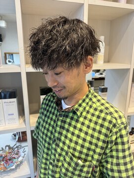 エルモ(ELMO.) ＜ELMO. 兒玉＞メンズマッシュ ツイストスパイラルパーマ