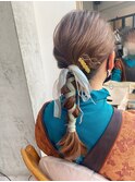 お呼ばれヘアセット