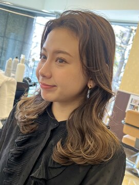 アントワープトーキョー(antwerp TOKYO) 30代40代韓国風レイヤー髪質改善根元パーマ縮毛矯正ハイライト