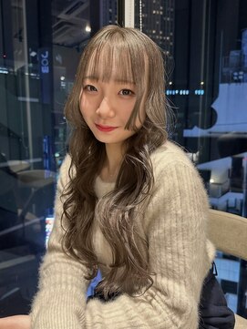 エイト ヘアサロン 渋谷本店(EIGHT) 透明感◎ミルクティーベージュ