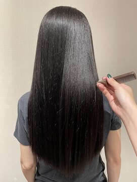 アフィックス ヘア 小岩駅前店(affix hair) 脱☆縮毛矯正　黒髪　髪質改善ストレート＿＿