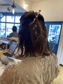 アールヘアー(R hair)&nbsp;ハーフアップも可愛く