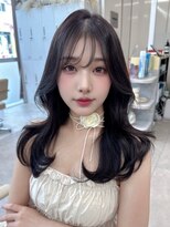 ユニ 原宿(uni)&nbsp;#76/黒髪/ボブルフ/ネビージュ/小顔/ワンレン/髪質改善/原宿