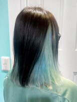 エターナルバイマティーナ(Eternal by MATINA)&nbsp;【ミントブルー×グレージュ×インナーカラー】池袋美容室