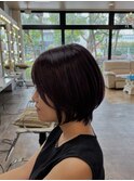 大人可愛い20代30代40代カラー/ショート/宮崎